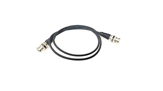 Professional 6G-SDI Cable with Carbon look Mesh – 80 cm / 31.5 in