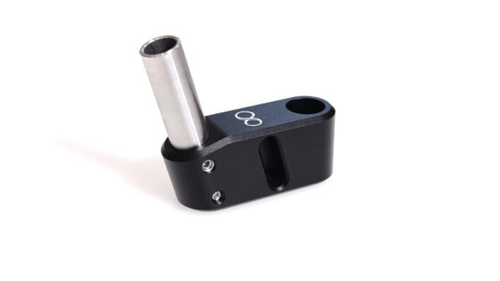 J-Bracket for 5/8" post designed for ARRI Artemis2/Trinity2