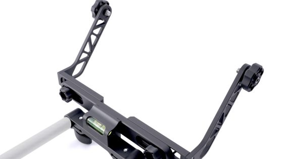 LCD Bracket (Lateral mount) with Custom Rods Attachment
