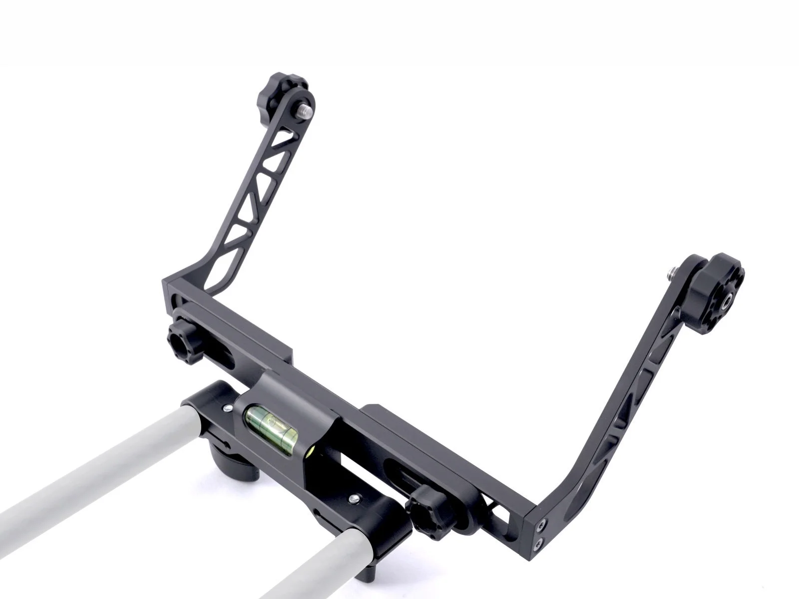 LCD Bracket (Lateral mount) with Custom Rods Attachment