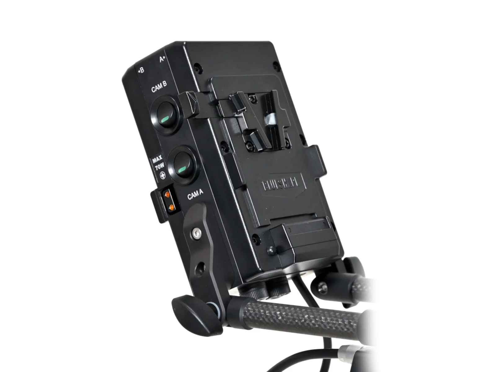 Intelligent Dual Vlock Battery Plate 12V/24V